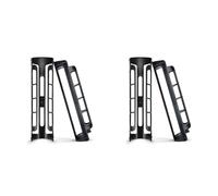 Sxmrmnx 4 Pièces Support de Dosette de Café Support Latéral pour Distributeur de Dosettes K Cup pour Cafetières à Portion Individuelle Noir