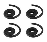 Sxmrmnx 4pièces 2M Protection des Mineurs Table Garde Bande de SÉCuritÉ pour Produits en Verre Bord Meubles Horreur Bar Crash Coin Mousse Pare-Chocs Collision (Noir)