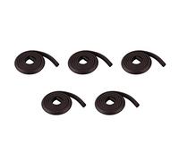 Sxmrmnx 5 Pièces 2M Protection Des Mineurs Table Garde Bande de SÉcuritÉ pour Produits En Verre Bord Meubles Horreur Bar Crash Coin Mousse Pare-Chocs Collision (Brun)