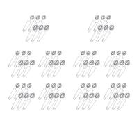 Sxmrmnx 60 PièCes SéRies Infuseur à Thé en Vrac Feuille Thé Snap Boule Passoire à Thé CuillèRe en Acier Inoxydable Filtre à Thé Steeper avec PoignéE