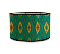 Sxmrmnx Abat-jour imprimé ovale 30 x 30 x 20 cm Abat-jour vintage pour lustres et lampadaires D
