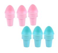 Sxmrmnx Cuillère à cornets de glace pour enfants, mini cornets de glace réutilisables