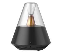 Sxmrmnx Diffuseur D'Huiles Essentielles, Diffuseur D'Arômes de Parfum au Design Moderne pour Salon, Chambre à Coucher, Alimenté par USB, Capacité de 150 ML, Installation Facile, Noir