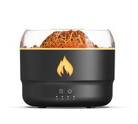 Sxmrmnx Diffuseur D'Huiles Essentielles pour Parfum D'Intérieur avec Minuterie 1H 2H 5H Humidificateur à Ultrasons pour Pendaison de Crémaillère Spa Chambre d'enfant Noir