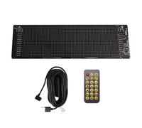 Sxmrmnx Écran à LED 20 * 64 Matrix Pixel Panel pour Voiture/Camion avec Connexion USB, Bluetooth et Application Mobile pour Afficher des Animations Programmables sur L'Écran de la Voiture.