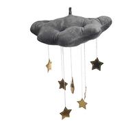 Sxmrmnx Ensemble accrochage Mobile Nuage Decoration Lune et Etoiles remorques