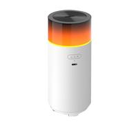 Sxmrmnx Humidificateur d'air à Lumière LED et à Diffuseur D' Essentielle Silencieux USB, Blanc