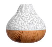 Sxmrmnx Humidificateur d'air USB, Diffuseur de Brume d'eau, Purificateur d'air, Humidificateur Craquelé à Couleurs, Blanc