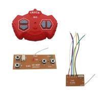 Sxmrmnx Module de Télécommande à Quatre Voies 2,4 G 4 Canaux RC Télécommande Émetteur Récepteur Circuit Imprimé Accessoires