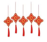 Sxmrmnx Ornement Suspendu de L'Année Lunaire Chinoise, Décoration de du an Chinois, Pendentif de la Plante du Festival du 2024, 7