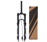 SXNFSX Fourche à Suspension VTT 120 mm de débattement, fourches à Amortisseur pneumatique à dégagement Rapide 9 x 100 mm en Alliage 26/27,5/29 Pouces, pour vélo XC/AM/FR