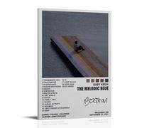 SXNRVM Baby Keem The Melodic BlueModerne Impression haute définition Multi Scène Décoration d'intérieur pour peintures murales imperméables dans les salons, chambres, bureaux et salles de bains 60 x