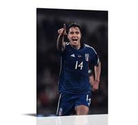 SXNRVM Federico Chiesa Décoration murale moderne imprimée haute définition pour salon, chambre, bureau et salle de bain 30 x 45 cm