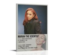 SXNRVM Mariah The Scientist- Décoration murale moderne imprimée haute définition pour salon, chambre, bureau et salle de bain - 60 x 90 cm - Style cadre