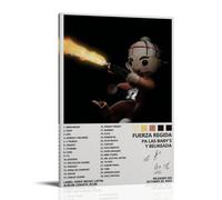 SXNRVM Pa Las Baby's Y Belikeada Décoration murale moderne haute définition pour décoration murale imperméable dans le salon, la chambre, le bureau et la salle de bain 20 x 30 cm