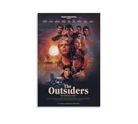 SXNRVM The Outsiders Décoration murale moderne haute définition imprimée multi-scènes pour salon, chambre, bureau et salle de bain 60 x 90 cm Sans cadre