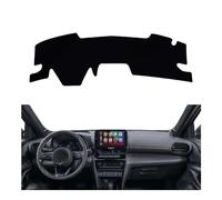 SXNUCD Couverture Tableau Bord Voiture Couverture Protection Tableau Bord Tapis Intérieur Voiture Antidérapant Anti-Soleil Accessoires pour Toyota pour Yaris pour Cross pour XP210 2021-2023