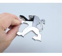 Auto Emblème Logo pour Peugeot Expert,3D Sport Lettres Insigne Autocollant Décoratifs Voiture Capot Insigne et Coffre Badge Logo Autocollants Car Décoration Styling Accessoire,7.7 * 8.4cm