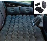 SXQDL Auto Matelas pour Peugeot 307 CC,Flocage Matelas Gonflable Voiture Siège Air Auto Siège Arrière Lit Voiture pour pour Repos de Sommeil Camping Auto Accessoires,Black-Basic Model