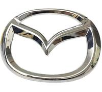 SXQDL Emblème pour Mazda MX-30,ABS Badge Autocollant 3D Remplacement Emblèmes Auto Avant et Arrière Capot De Voiture Tronc Logo l'emblème du Capot Voiture Accessoires,9.5 * 7.4CM