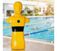 SXQYCH Factice de Formation PE, Mannequin de Drainage Rapide | Simulation de victime inconsciente, développement des compétences de sauvetage, for les camps d'été(Yellow)