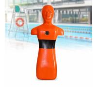 SXQYCH Mannequin de Formation au remorquage d'eau | Simulation de victime de noyade, formation en résistance au sauvetage, for formation au sauvetage(Orange)