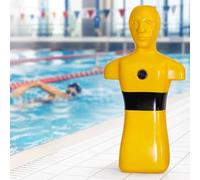 SXQYCH Outil pédagogique de prévention de la Noyade | Construction monobloc, 3 trous d'injection, vidange rapide par gravité, for piscines(Yellow)