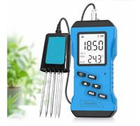 SXQYCH Testeur NPK pH EC, Analyseur fertilité, pH Sol, Nutriments | Lecture Rapide 5s, IP68 Étanche, Portable, pour Recherche Scientifique & Horticulture