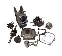 SxRakiO Carter de Taille d'alésage de générateur de 70mm adapté au boîtier 208CC 212CC avec Couvercle de soupape de Culasse et pièces de motoculteur de Pompe à Eau Comp de carburateur