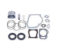 SxRakiO Générateur 68 mm Segment de Piston Bielle Moteur Ensemble Complet de Joints Convient for GX160 5,5 CV Moteur à Essence Temps Pompe à Eau(Piston Kit)