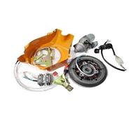 SxRakiO Kit de Construction de démarrage de générateur, avec Volant d'inertie, Interrupteur de régulateur, Ligne de Bobine, etc., adapté for Petite Pompe à Eau de Moteur 168F, motoculteur Rotatif