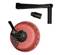 SxRakiO Kit de démarrage sans Traction for générateurs, Rotation Manuelle, adapté for 168F 170F GX160 GX200 65HP 7HP 212CC(Red Model)