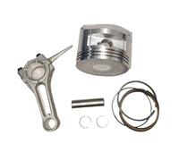 SxRakiO Kit de Piston de générateur avec Anneaux, goupille et circlips, bielle adaptée for Moteur refroidi 177F GX270 270cc, pièces de Pompe à Eau à 4 Temps