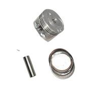 SxRakiO Kit de Pistons et d'anneaux avec circlips à Broches adaptés au générateur d'onduleur 80CC ISE2500 SG2500I 2KW