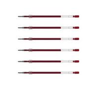 [SXRC1 R-6] Uni-Ball Lot de 6 Recharges pour Roller encre Jetstream SXRC1 Poi...