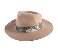 SXRQ Chapeau Homburg classique en laine Cadeau pour petit ami Homburg Magicien Costume pour réunions en plein air Accessoires photo Chapeau Homme