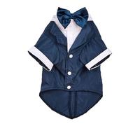 SXRQ Chemise de mariage en forme de smoking élégante pour animal de compagnie, jolis chiens, chats, combinaisons colorées pour petits chats, pour grands et petits