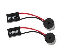 SXRQ Discreets Haut-parleurs de carte mère Buzzer pour simple bip alertes et démarrages Indications Plug Bips Systèmes d'alarme Alertes Son