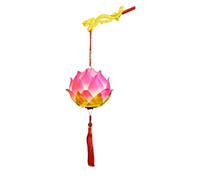 SXRQ Fleur portable faite à la main jouet artisanat lumineux Nouvel An décoration mi-automne festival fête décoration portable