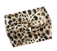 SXRQ Foulard imprimé léopard tendance pour femmes mouchoir tendance pour les amateurs de fitness Turban imprimé léopard, 1 Prin léopard blanc, Taille unique