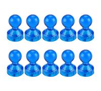 SXRQ Lot de 10 petites punaises magnétiques à code couleur pour tableau blanc magnétique pour bureau, école