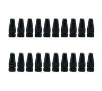 SXRQ Lot de 20 capuchons universels pour valves de vélo en alliage d'aluminium antirouille Accessoires de durabilité Bouchons de route