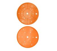 SXRQ Lot de 4 disques de contrôle de l'eau pour pots de fleurs - Améliore la circulation de l'air et empêche la pourriture des racines des plantes en pot