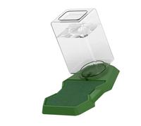 SXRQ Mangeoire d'eau pour reptiles avec bouteille Distributeur d'eau automatique Terrariums Accessoires pour lézards, tortues et dragons barbus avec bouteille transparente