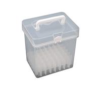SXRQ Marqueur multifonction pour étui de rangement transparent coloré - Brosse portable - Marqueurs pour enfants - Sac de transport, 48 couleurs.