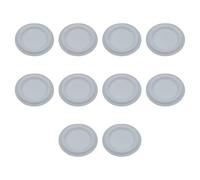 SXRQ Membrane de haut-parleur en caoutchouc Blanc | Composant de rechange 52 mm avec support en fer pour travaux de réparation d'équipement