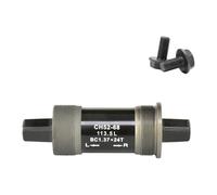 SXRQ Pédalier carré conique pour vélo avec vis étanche pour broches coniques, manivelle, trou durable, arbre de manivelle, joint d'étanchéité