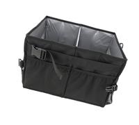SXRQ Planificateur de préparation de repas multifonction en plein air avec séparateurs intérieurs et poignées de transport ergonomiques pour un transport simple Sac utilitaire en tissu Oxford noir