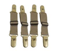 SXRQ Sangles élastiques antidérapantes réglables pour baskets, sandales, pantoufles et sandales avec clip sangles légères pour sandales