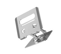 SXRQ Support de bureau incliné en aluminium pour tablettes, rotation à 360 degrés, hauteur réglable, support de tablette lourd, support de bureau en aluminium